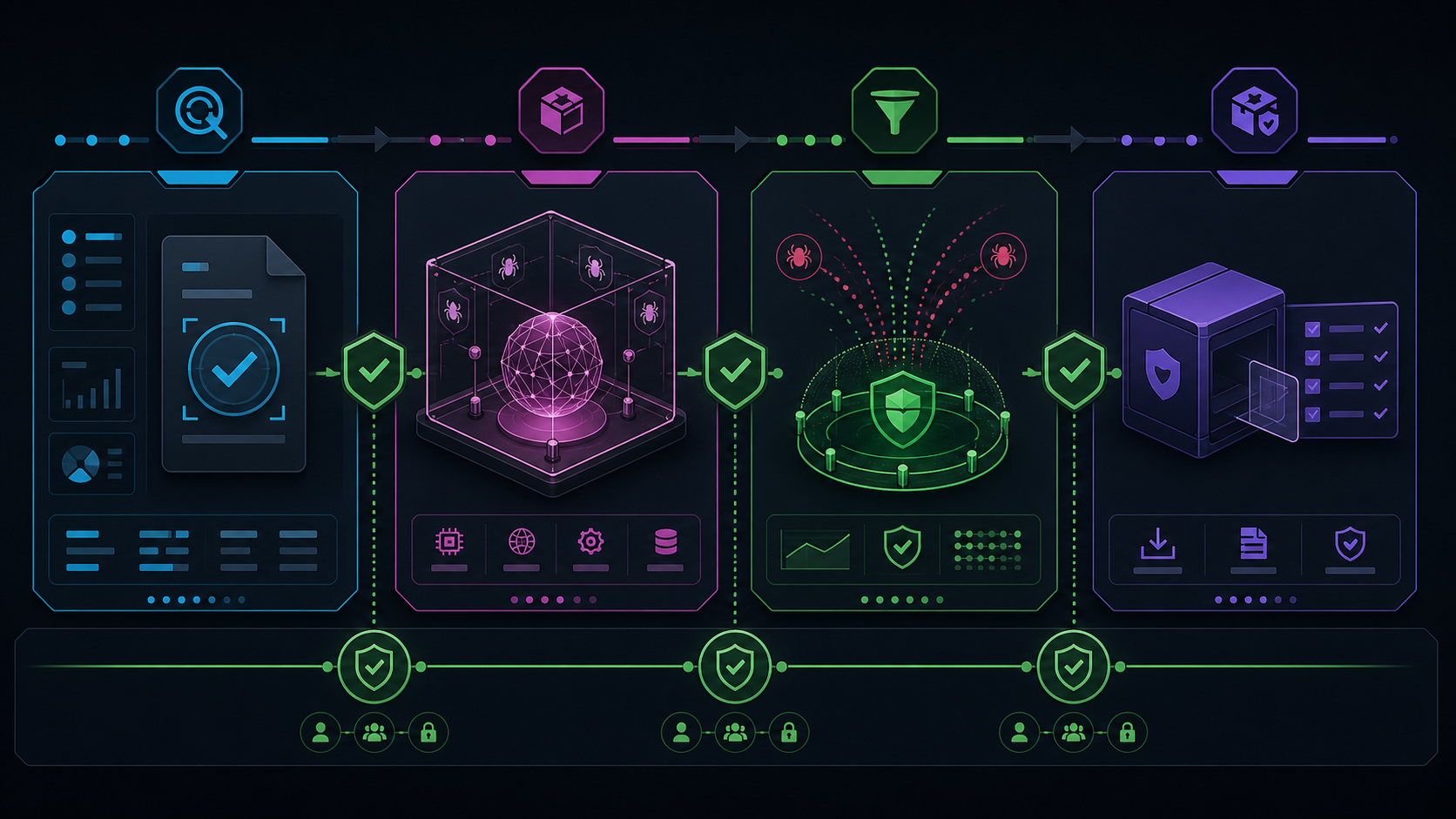Active defence phases